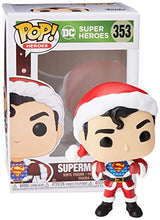 Load image into Gallery viewer, Funko Pop! DC Heroes: DC Holiday - Superman with Sweater, Multicolor, 3.75 inches (50651)