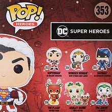 Load image into Gallery viewer, Funko Pop! DC Heroes: DC Holiday - Superman with Sweater, Multicolor, 3.75 inches (50651)