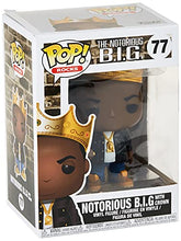 Load image into Gallery viewer, Funko Pop Rocks: Music - Notorious B.I.G. with Crown Collectible Figure, Multicolor