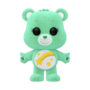 Funko Pop! Animation: Care Bears 40th Anniversary - Wish Bear with Flocked Chase (Styles May Vary)