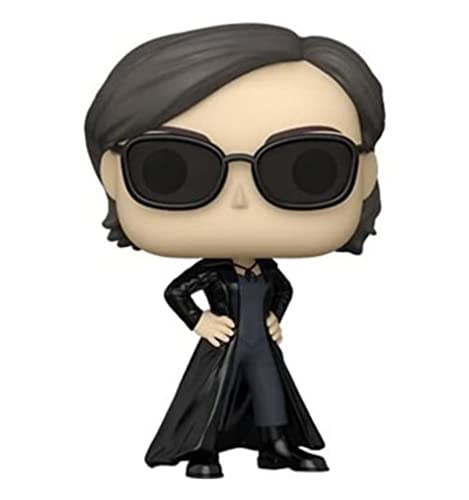 Funko POP Movies: The Matrix Resurrections - Trinity, Multicolor, 4 inches, (59254)