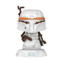 Load image into Gallery viewer, Funko Pop! Star Wars Holiday: Boba Fett Snowman