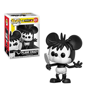 Funko Pop! Disney: Mickey's 90th - Plane Crazy Mickey Toy, Multicolor