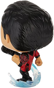 Funko POP Marvel: Shang Chi and The Legend of The Ten Rings - Shang Chi (Kicking),Multicolor,3.75 inches