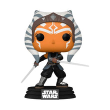 Load image into Gallery viewer, Funko Pop! Star Wars: The Mandalorian - Ahsoka with Lightsabers Vinyl Bobblehead