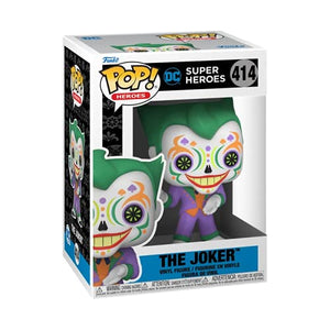 Funko POP Heroes: Dia De Los DC - Joker, Multicolor