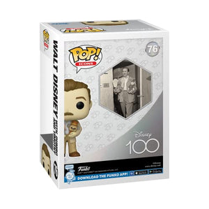 Funko Pop! Icons: Disney 100 - Walt Disney with Dumbo and Timothy, Walt Disney