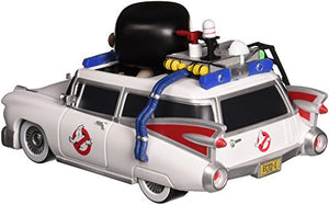 Funko POP! Movies: Ghostbusters - Winston Zeddmore and Ecto 1 Action Figure,Multi-colored