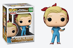 Funko POP TV: Parks and Rec - Leslie The Riveter, Multicolor (56170)