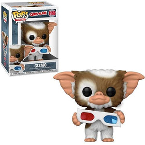 Funko 49888 POP Movies: Gremlins-Gizmo w/3D Glasses Horror Collectible Toy, Multicolour