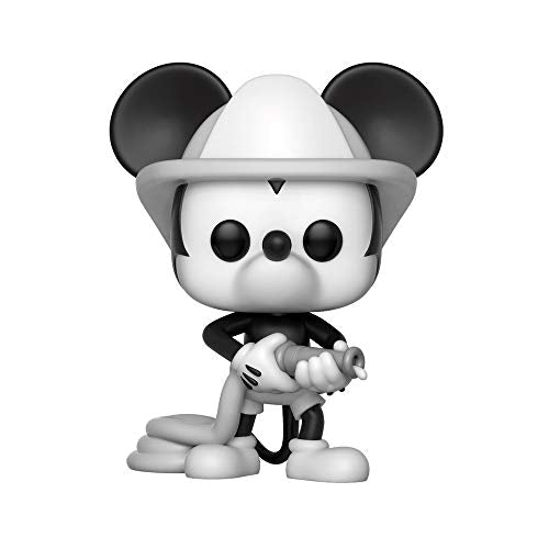 Funko Pop Disney: Mickey's 90Th - Firefighter Mickey Collectible Figure, Multicolor