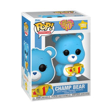 Load image into Gallery viewer, Funko Pop! Animation: Care Bears 40th Anniversary - Champ Bear with Flocked Chase (Styles May Vary)