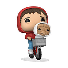 Load image into Gallery viewer, Funko Pop! Movies: E.T. The Extra-Terrestrial - Elliot with E.T. in Basket, Multicolor, 3.75 inches