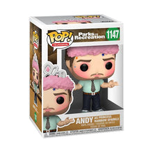 Load image into Gallery viewer, Funko POP TV: Parks and Rec - Andy as Princess Rainbow Sparkle, Multicolor (56166)