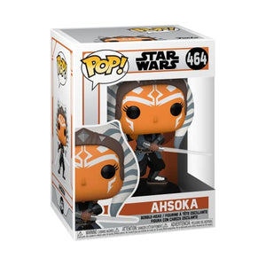 Funko Pop! Star Wars: The Mandalorian - Ahsoka with Lightsabers Vinyl Bobblehead