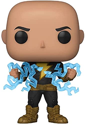 Funko Pop! Movies: Black Adam - Black Adam No Cape with Lighting Chest - Chance of Chase, Multicolor, Standard, 64189