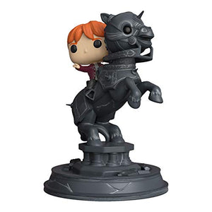 Funko Movie Moment: Harry PotterRon Riding Chesspiece, Multicolor