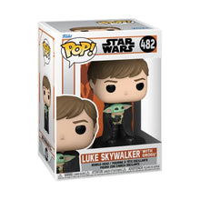 Load image into Gallery viewer, Funko Pop! Star Wars: The Mandalorian - Luke Skywalker with Grogu