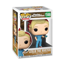 Load image into Gallery viewer, Funko POP TV: Parks and Rec - Leslie The Riveter, Multicolor (56170)