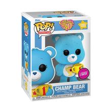 Load image into Gallery viewer, Funko Pop! Animation: Care Bears 40th Anniversary - Champ Bear with Flocked Chase (Styles May Vary)