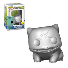 Load image into Gallery viewer, POP Games: Pokemon - Bulbasaur (Silver Metallic) Collectible Vinyl Figure, Multicolor, 3.5, Not appropriate for children under the age of 3 yrs