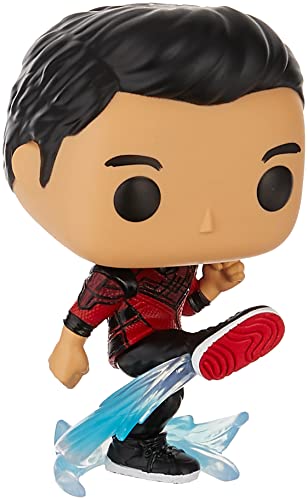 Funko POP Marvel: Shang Chi and The Legend of The Ten Rings - Shang Chi (Kicking),Multicolor,3.75 inches