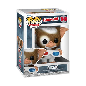 Funko 49888 POP Movies: Gremlins-Gizmo w/3D Glasses Horror Collectible Toy, Multicolour