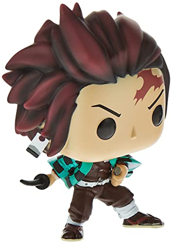 Funko POP Animation: Demon Slayer- Tanjiro Kamado, Multicolor