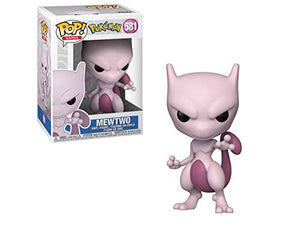 Funko Pop! Games: Pokémon - Mewtwo Vinyl Figure Multicolor, 3.75 inches