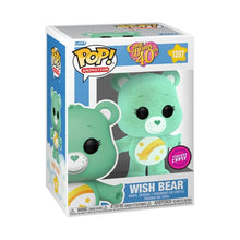 Load image into Gallery viewer, Funko Pop! Animation: Care Bears 40th Anniversary - Wish Bear with Flocked Chase (Styles May Vary)