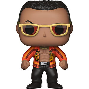 Funko POP! WWE: - The Rock Old School (Styles May Vary) Collectible Toy,Multi-colored,3.75 inches