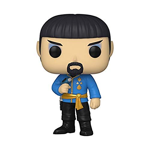 POP TV: Star Trek - Spock (Mirror Mirror Outfit) Collectible Vinyl Figure, Multicolor, One Size