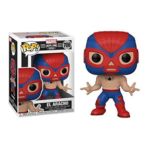 Funko Pop! Marvel: Luchadores - Spider-Man