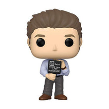 Load image into Gallery viewer, Funko Pop! TV: The Office - Jim with Nonsense Sign Blue, 3.75 inches