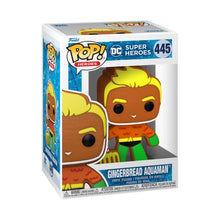 Load image into Gallery viewer, Funko Pop! Heroes: DC Holiday - Gingerbread Aquaman