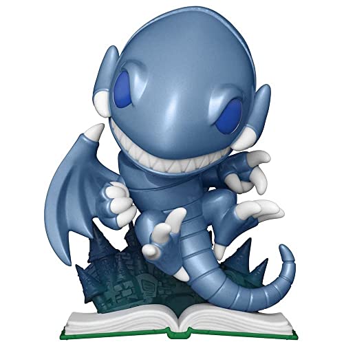 Funko POP Animation: Yu-Gi-Oh - Blue Eyes Toon Dragon (Mettalic),Multicolor,57648