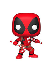 Load image into Gallery viewer, Funko Pop Marvel: Holiday - Deadpool with Candy Canes Collectible Figure, Multicolor