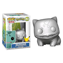 Load image into Gallery viewer, POP Games: Pokemon - Bulbasaur (Silver Metallic) Collectible Vinyl Figure, Multicolor, 3.5, Not appropriate for children under the age of 3 yrs