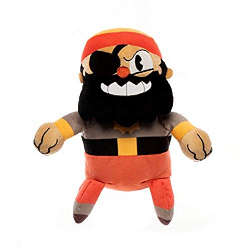 Funko Plush: Cuphead - Captain Brineybeard Collectible Figure, Multicolor