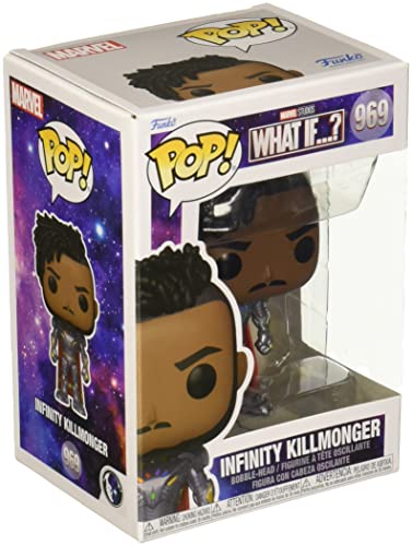 Funko POP Marvel: What If? - Infinity Killmonger,Multicolor