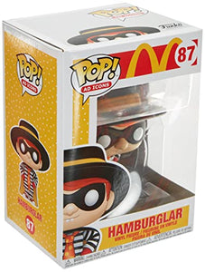 Funko Pop! Ad Icons: McDonald's - Hamburglar, Multicolor, 3.75 inches