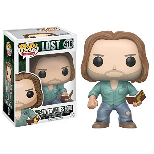 Funko POP Television: Lost Sawyer Toy Figure,3.75 inches