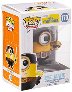 Funko POP Movies: Minions Figure, Eye Figure, Matie