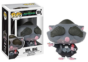 Funko Mr. Big POP Disney: Zootopia Figure,Multi-colored