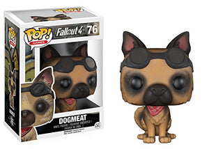 Funko Pop Games: Fallout 4-Dogmeat Action Figure,Multi-colored