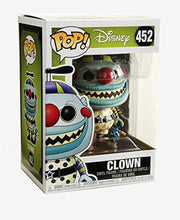 Load image into Gallery viewer, Funko Pop Disney: Nightmare Before Christmas - Clown Collectible Figure, Multicolor