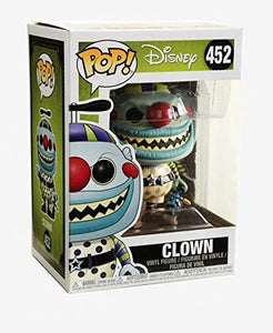 Funko Pop Disney: Nightmare Before Christmas - Clown Collectible Figure, Multicolor