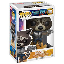 Load image into Gallery viewer, POP Guardians 2 Rocket Raccoon Bobblehead Figure