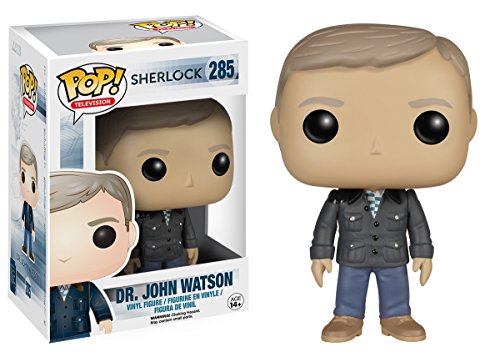 Funko POP TV: Sherlock - John Watson Action Figure,Multi-colored,3.75 inches