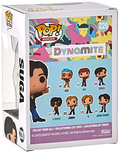 Funko POP Rocks: BTS - Dynamite - Suga, Multicolor, Standard